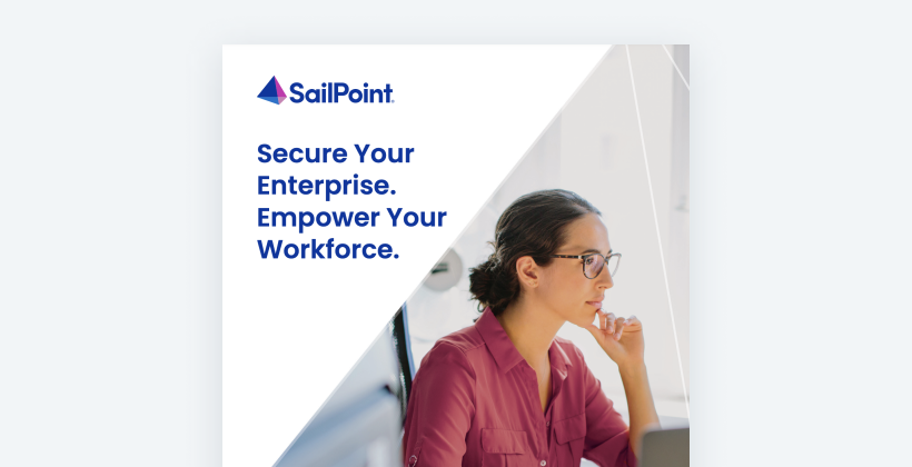 SailPoint corporate brochure thumbnail image